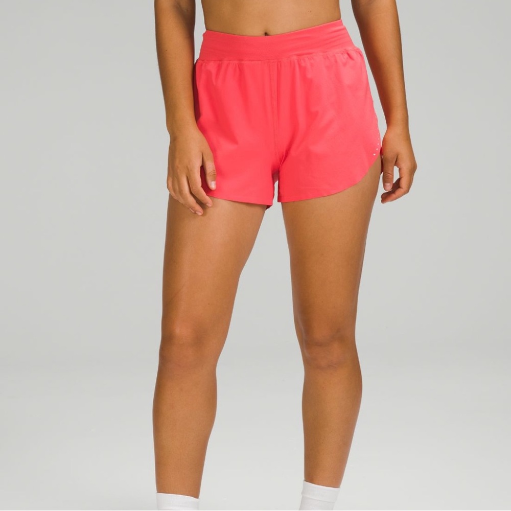 Lululemon PALE RASPBERRY Find Your Pace Short 3” Lined